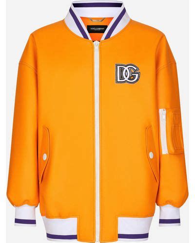 dolce gabbana jacke herren orange